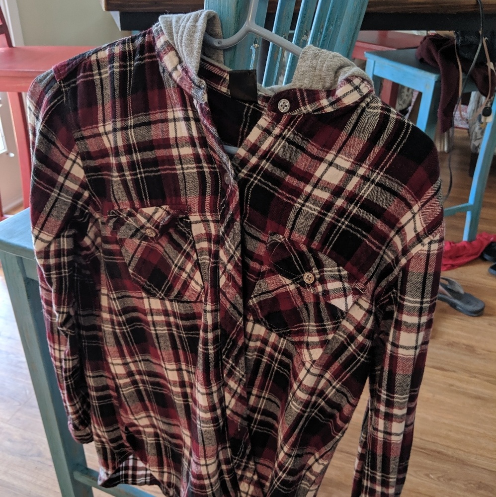 Flannel Hoodie